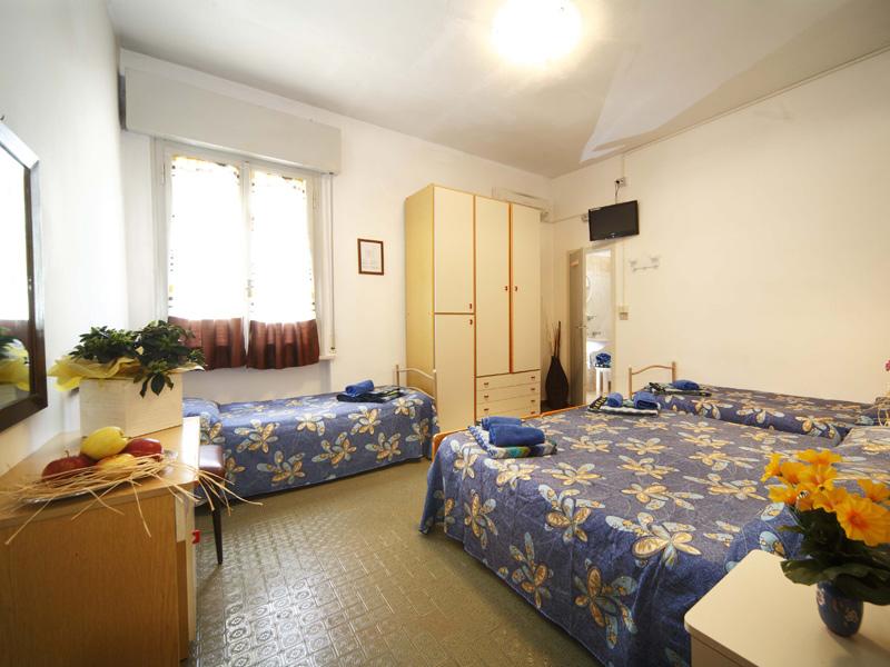 Hotel Villa Del Sole Rimini Oda fotoğraf